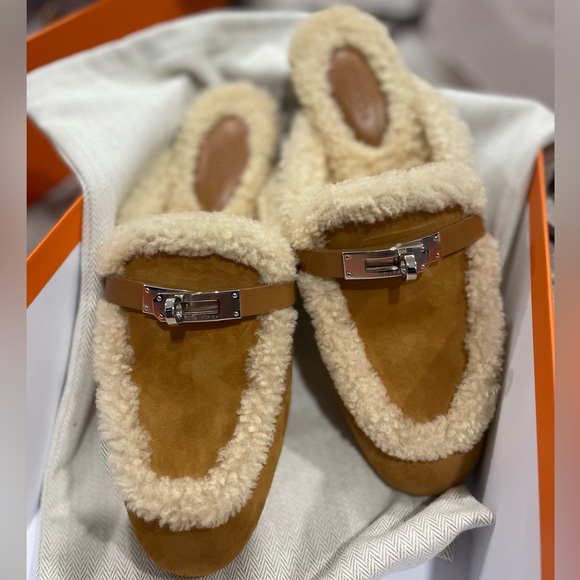 Hermes OZ FUZZY MULE - Picture 3 of 4